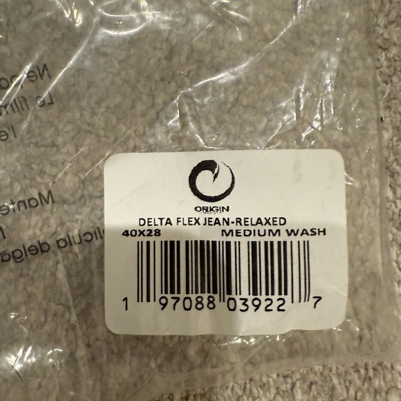 Origin Delta Relaxed Fit Jeans Medium Wash 40x28 NWT - Picture 4 of 4